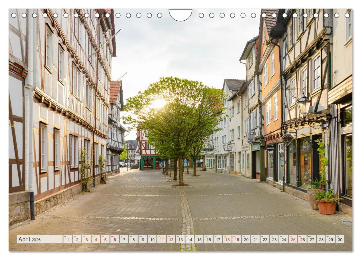 Bild: 9783457633540 | Eschwege Impressionen (Wandkalender 2026 DIN A4 quer), CALVENDO...
